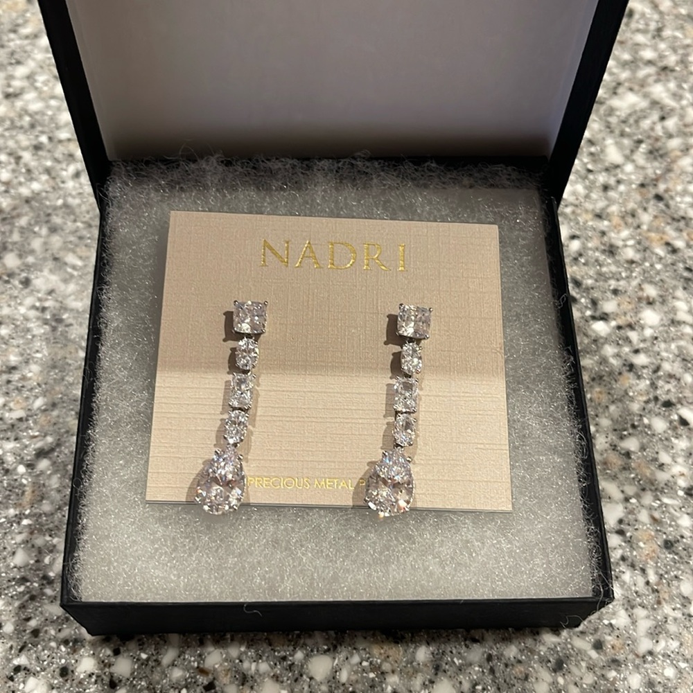 Nadri Diamond Elegant Earrings